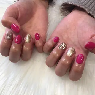 ネイル 西岡 杏のネイルデザイン