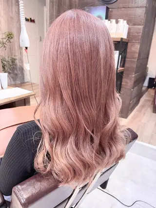 ロング カラー 髪質改善で 憧れの潤艶美髪にのヘアスタイル