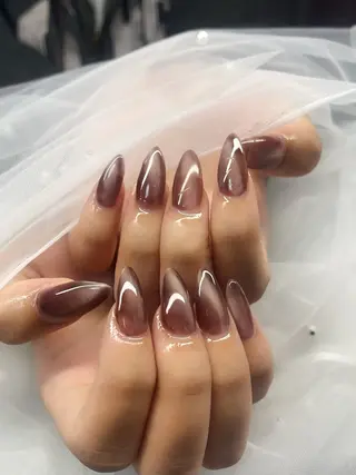 ネイル ハイネイル 自宅サロンのネイルデザイン