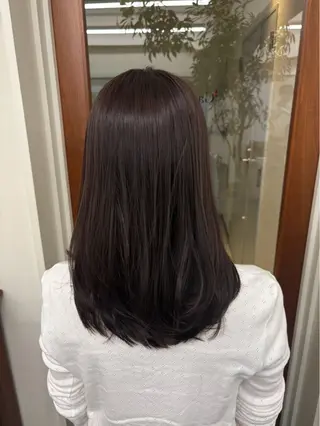 ミディアム 内田 優心のヘアスタイル