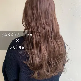 ロング カラー ヘアアレンジ 🌻あいり merci.🌻のヘアスタイル