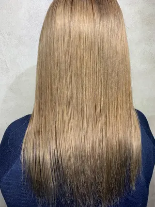 セミロング 西村 雄二/エクステのヘアスタイル