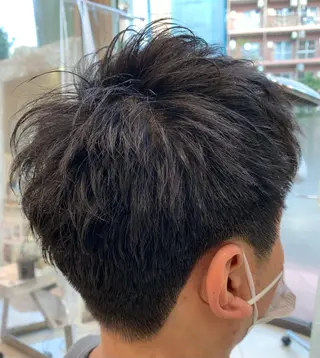 メンズ ツヤ髪🌈髪質改善 🌈ナカゴシのヘアスタイル