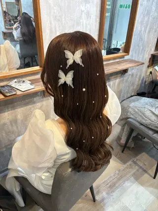 ヘアアレンジ 似合わせヘア🪄 可愛くて安い♡ここあのヘアスタイル