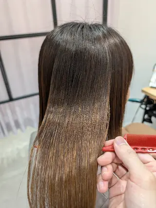 セミロング 奥山 和真のヘアスタイル
