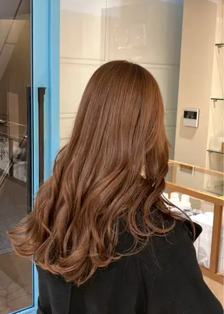 ロング カラー 久野紗愛 【髪質改善　艶髪】のヘアスタイル