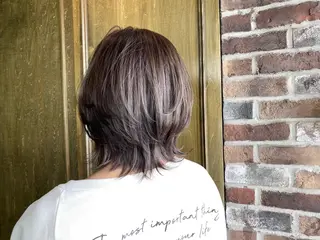 ショート カラー パーマ ヘアアレンジ 野田 修平のヘアスタイル