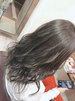 ミディアム カラー 小森 拓哉のヘアスタイル