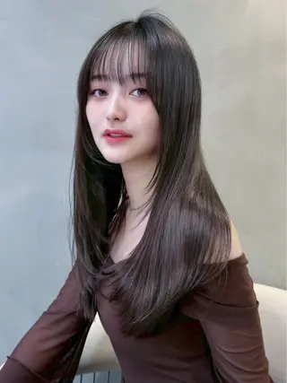 ロング カラー 【GLROW大宮】 reimi美髪カラーのヘアスタイル