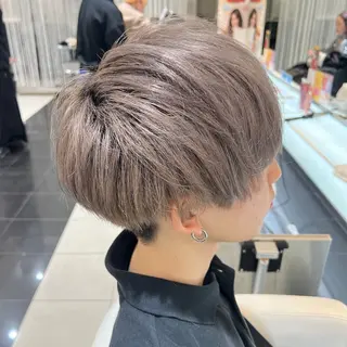 ショート カラー メンズ NYNY姫路本店 メンズパーマ藤川時也のヘアスタイル