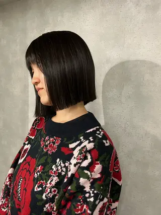 ミディアム anon Loemのヘアスタイル