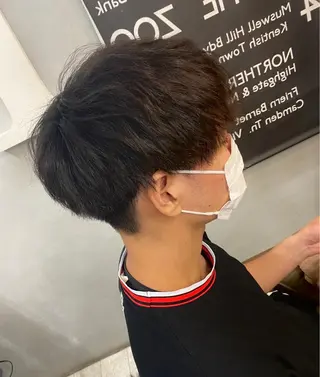 ショート カラー パーマ メンズ Aujuaソムリエ 🎨‎♡HARUのヘアスタイル