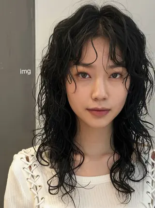 パーマ SERINA🎀/パ ーマモデル募集中🫧のヘアスタイル