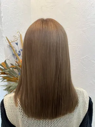 ロング カラー 美髪質改善✨ 縮毛矯正✨HIDEのヘアスタイル