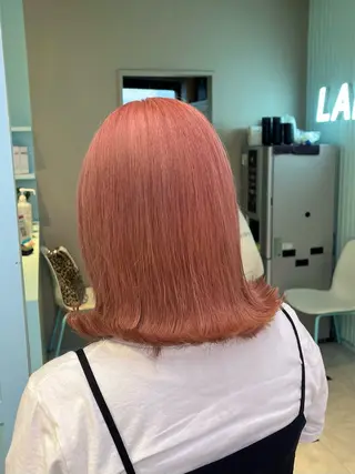ミディアム カラー ブリーチカラー 🩵MIZUKIのヘアスタイル