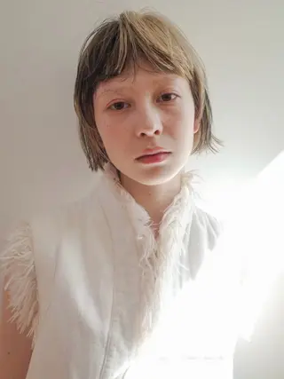 ショート riko*.+ﾟ 韓国風パーマのヘアスタイル