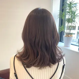 セミロング 吉原 みえのヘアスタイル