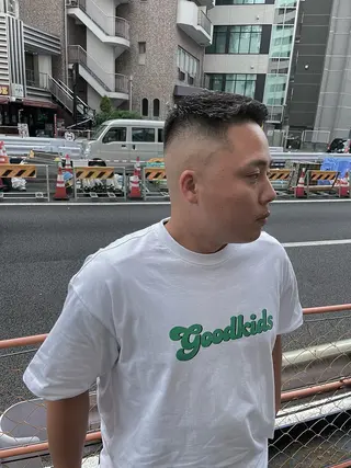 ショート メンズ 💈メンズパーマ💈 ナカザワ リョウのヘアスタイル
