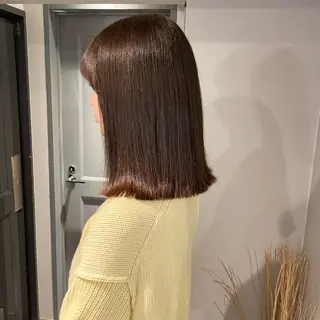 ミディアム 伊藤 愛里のヘアスタイル