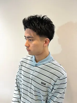 ショート メンズ特化🔥再現度 高カット/パーマ/元のヘアスタイル