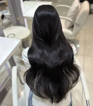 ロング 韓国風レイヤー/ 銀座🤍Fukaのヘアスタイル