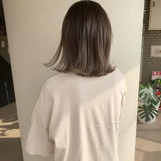 カラー 本町/新町/心斎橋 透明感カラーSANCのヘアスタイル