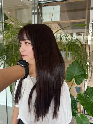 セミロング カラー 🍀お悩み改善憧れの 美髪 小林風雅のヘアスタイル