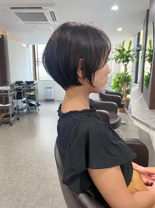 ショート タナカ レイヤのヘアスタイル