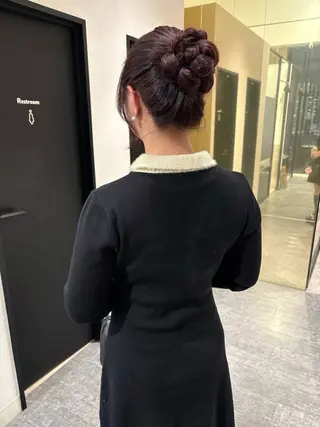 ロング ヘアアレンジ mao | 柔らか艶カラー🫧のヘアスタイル