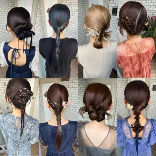 ヘアアレンジ 大人可愛いヘアメイク 💋🧚‍♀️しずかのヘアスタイル