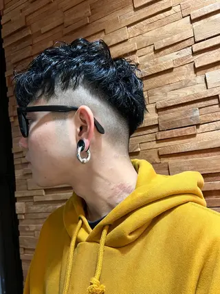 ショート メンズ 透明感・艶感 小坂隼斗のヘアスタイル