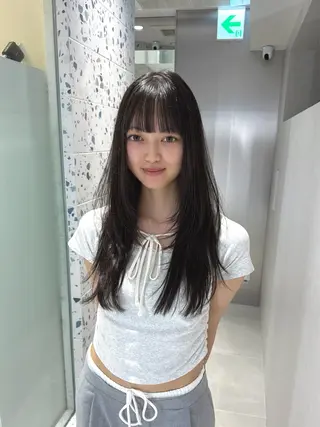 ロング 矢野 晃平のヘアスタイル