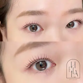 マツエク・マツパ まつげパーマ／眉毛 H e l l aのマツエク・マツパデザイン