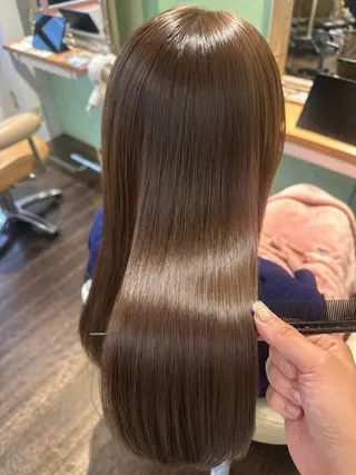 ロング 鎌田 美紗希のヘアスタイル