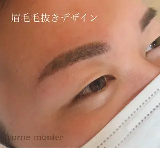 メンズ Vorne Monterのマツエク・マツパデザイン