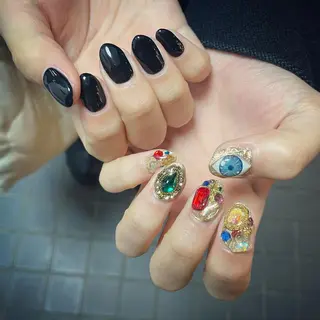 ネイル 中牟田 彩水のネイルデザイン