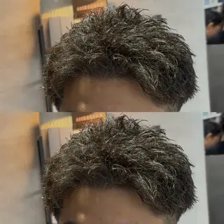 ショート パーマ指名率No1 メンズ特化ケイトのヘアスタイル