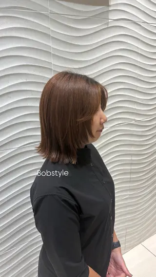 ミディアム 高橋 璃捺のヘアスタイル