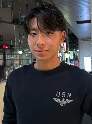 ショート パーマ メンズ レイヤー/ボブ /🦋Ayana🦋のヘアスタイル