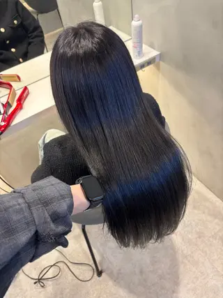 ロング カラー 大宮/髪質改善/艶感 カラー🫧堀米 直生のヘアスタイル