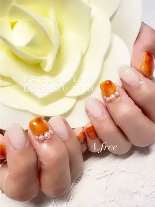 ネイル A.free✧*｡ アレルギー対応✧*｡のネイルデザイン