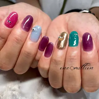 ネイル nail salon ワンミリオンのネイルデザイン