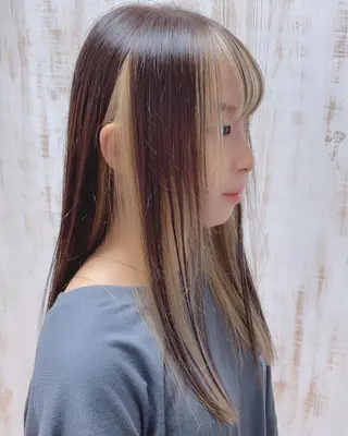 ロング カラー 【DECIDE L.A.W】氏原　将のヘアスタイル