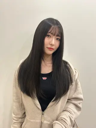 ロング hair&eye🎀 /momoKaのヘアスタイル