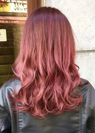 ロング カラー パーマ ヘアアレンジ 👑指名率No.1 👑坂口飛翔のヘアスタイル