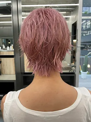 ショート カラー 🌈前田 潤 /ショート/レイヤーのヘアスタイル