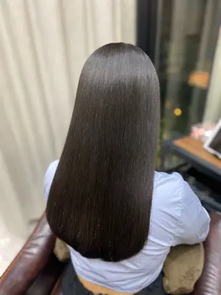 ロング 韓国/ワンホンヘア 髪質改善/MaCoのヘアスタイル