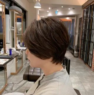 ショート カラー 中村 研介のヘアスタイル