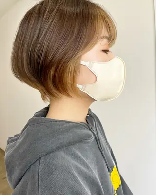 ショート ショート&ボブ井上 菜樹のヘアスタイル