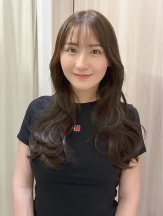 ロング カラー mayu /韓国風/艶カラーのヘアスタイル